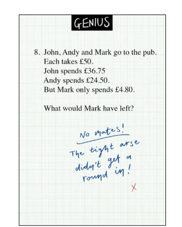 John Andy & Mark - blank card