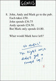John Andy & Mark - blank card