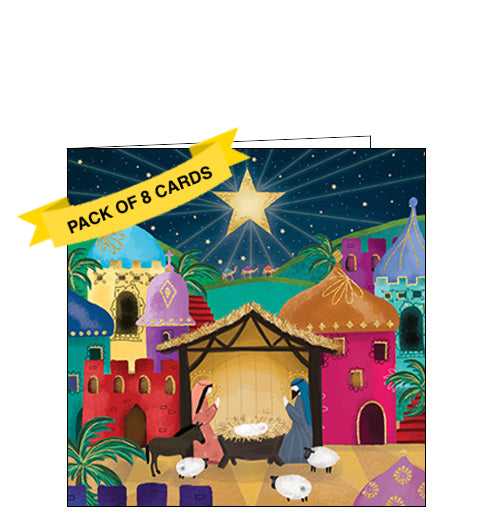 Star of Bethlehem - Pack of 8 Charity Christmas cards