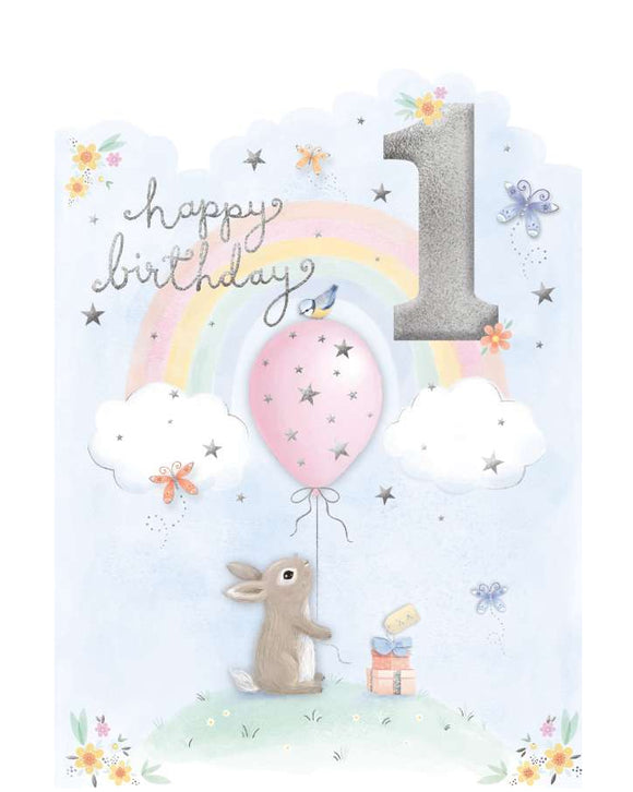 1st birthday card
