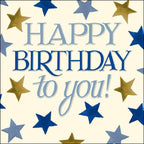 Blue Stars - Emma Bridgewater Birthday card