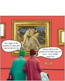 Adam and Eve by William Strong - Irene and Gladys greetings card