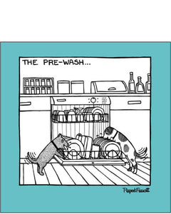The Pre-Wash - Off the Leash card