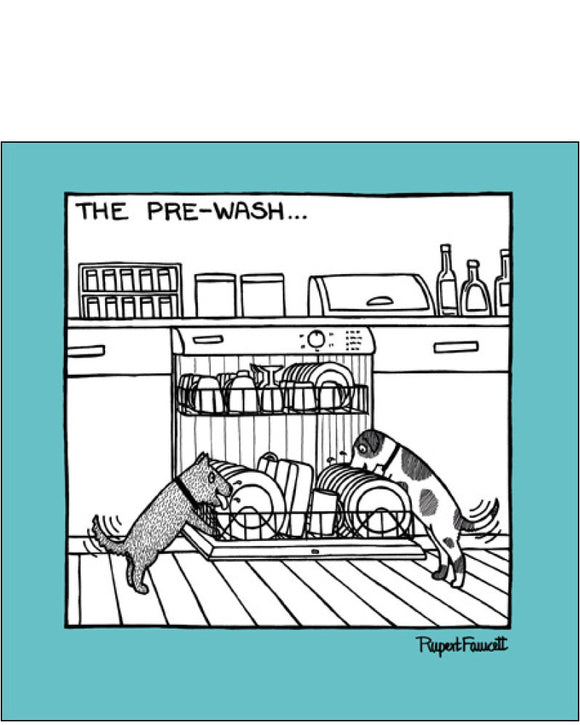 The Pre-Wash - Off the Leash card