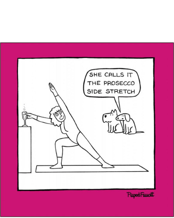 Birthday Yoga - Off the Leash cards