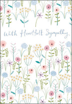 With Heartfelt Sympathy card