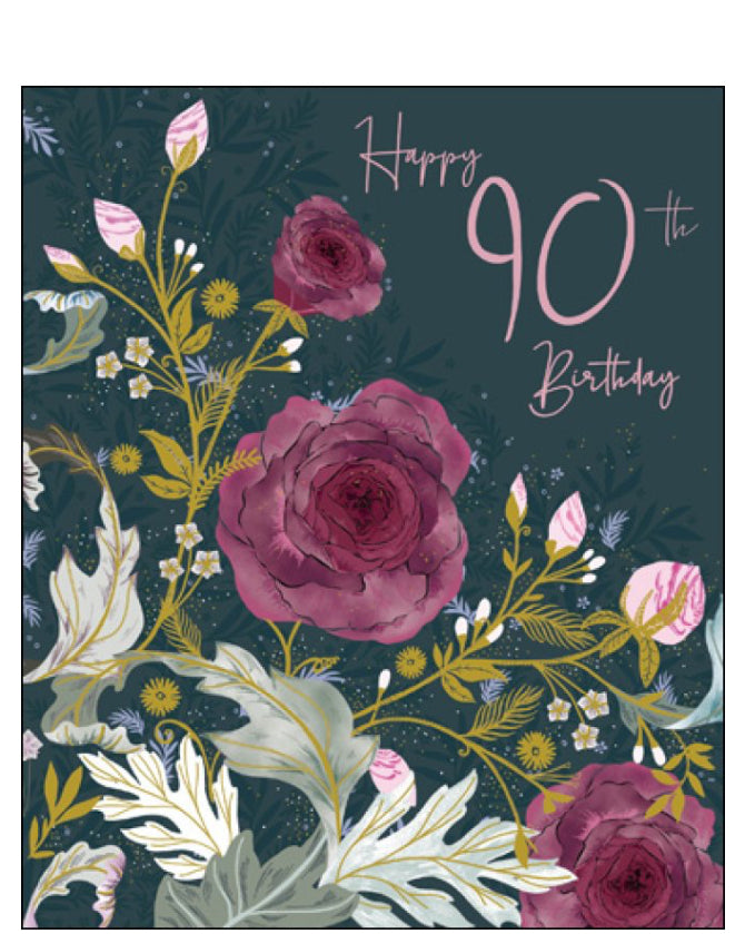 Happy 90th birthday card