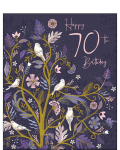 Happy 70th birthday card