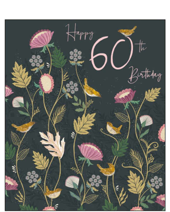 Happy 60th birthday card