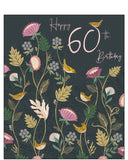 Happy 60th birthday card