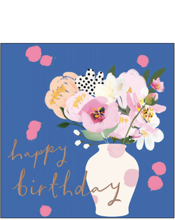 Floral Joy - birthday card