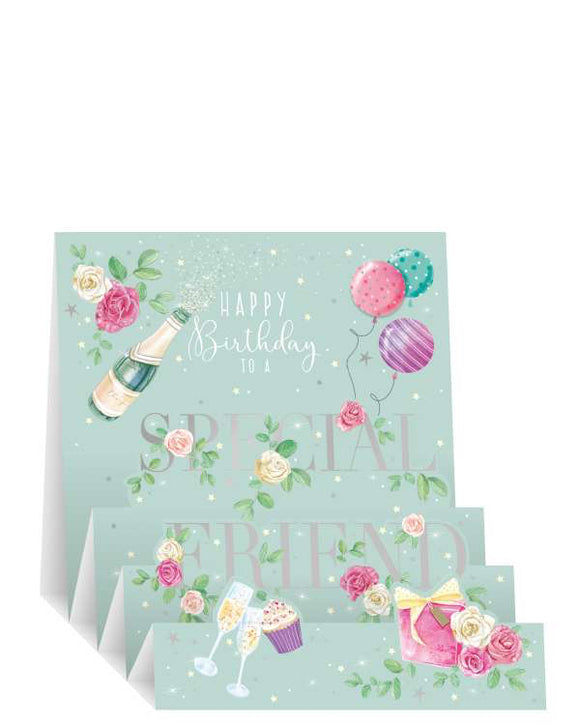 Special Friend - Pop up Birthday card