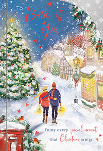 To both of you -  Christmas card