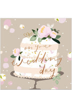 On your wedding day card