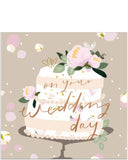 On your wedding day card