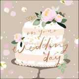 On your wedding day card