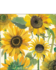 This blank greetings card by Emma Bridgewater can't help but lift your mood with these bright yellow sunflowers.