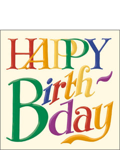 Happy Birthday - Emma Bridgewater greetings card