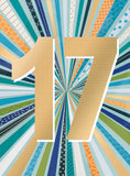 17th birthday card