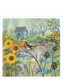 The shed - blank greetings card