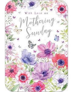 With love on Mothering Sunday card