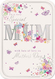 Special Mum on Mother's Day card