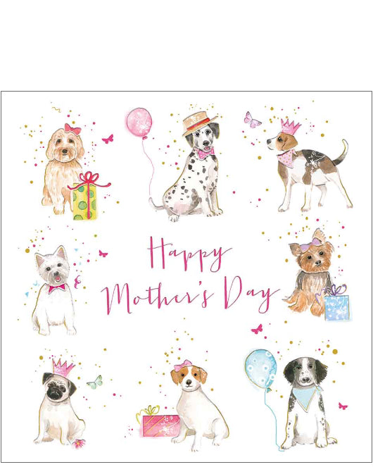 Dogs - Mother's Day card