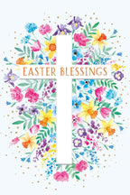 White cross  - Pack of 4 Easter cards