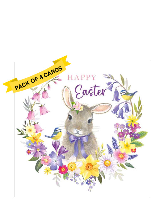 Happy Easter - Pack of 4 Easter cards