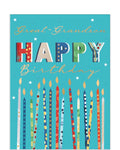 Great Grandson - Birthday card
