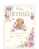 Puppy - Birthday card