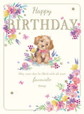 Puppy - Birthday card