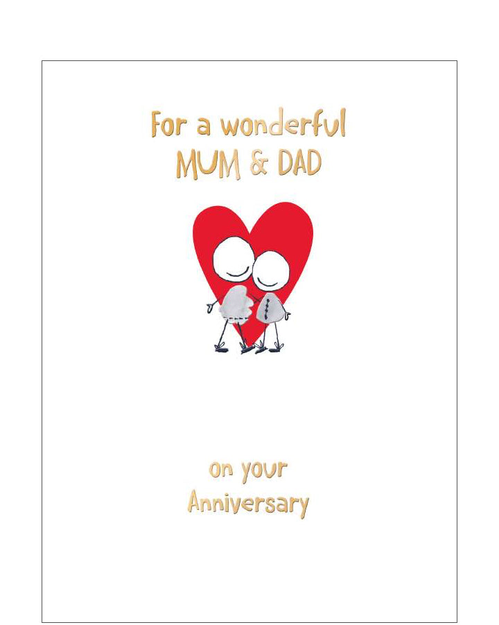 Mum & Dad Anniversary card
