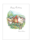 Hens - Birthday card