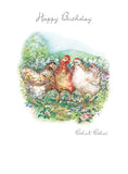 Hens - Birthday card