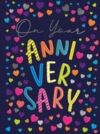 On your Anniversary card