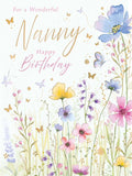 Nanny on your Birthday card