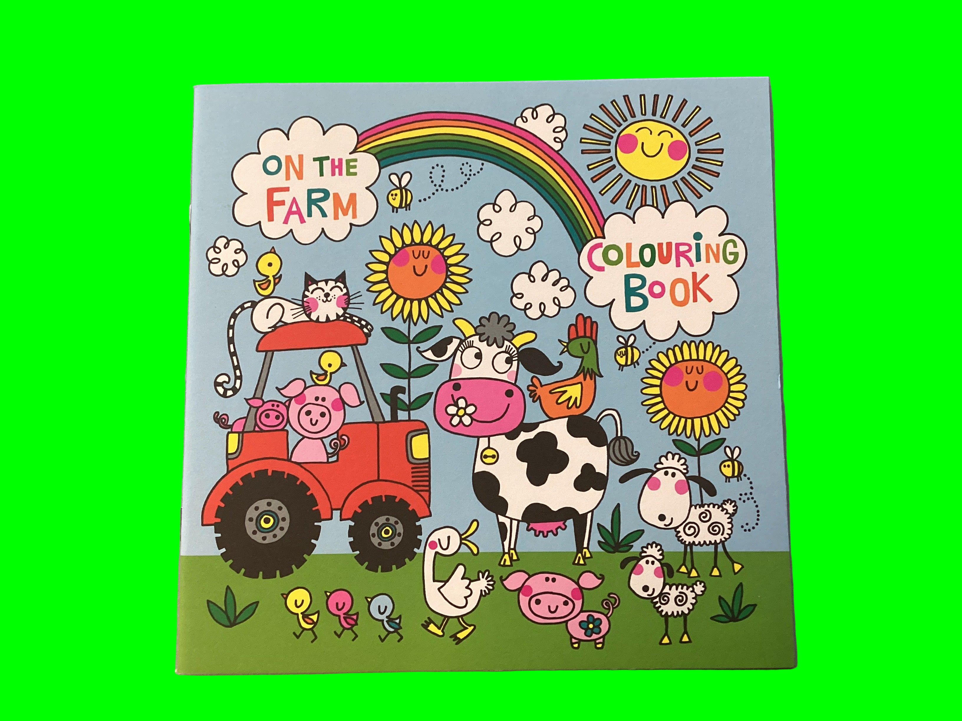 Rachel Ellen On the Farm Colouring Book