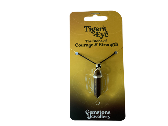 Tiger's Eye pendant - Gemstone jewellery