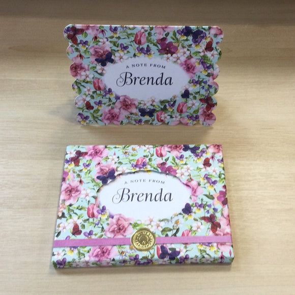 A Note from Brenda - 8 notelets