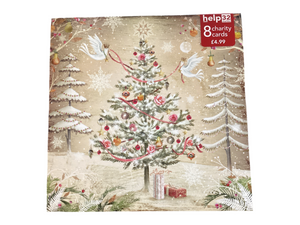 Festive doves - Pack of 8 Charity Christmas cards