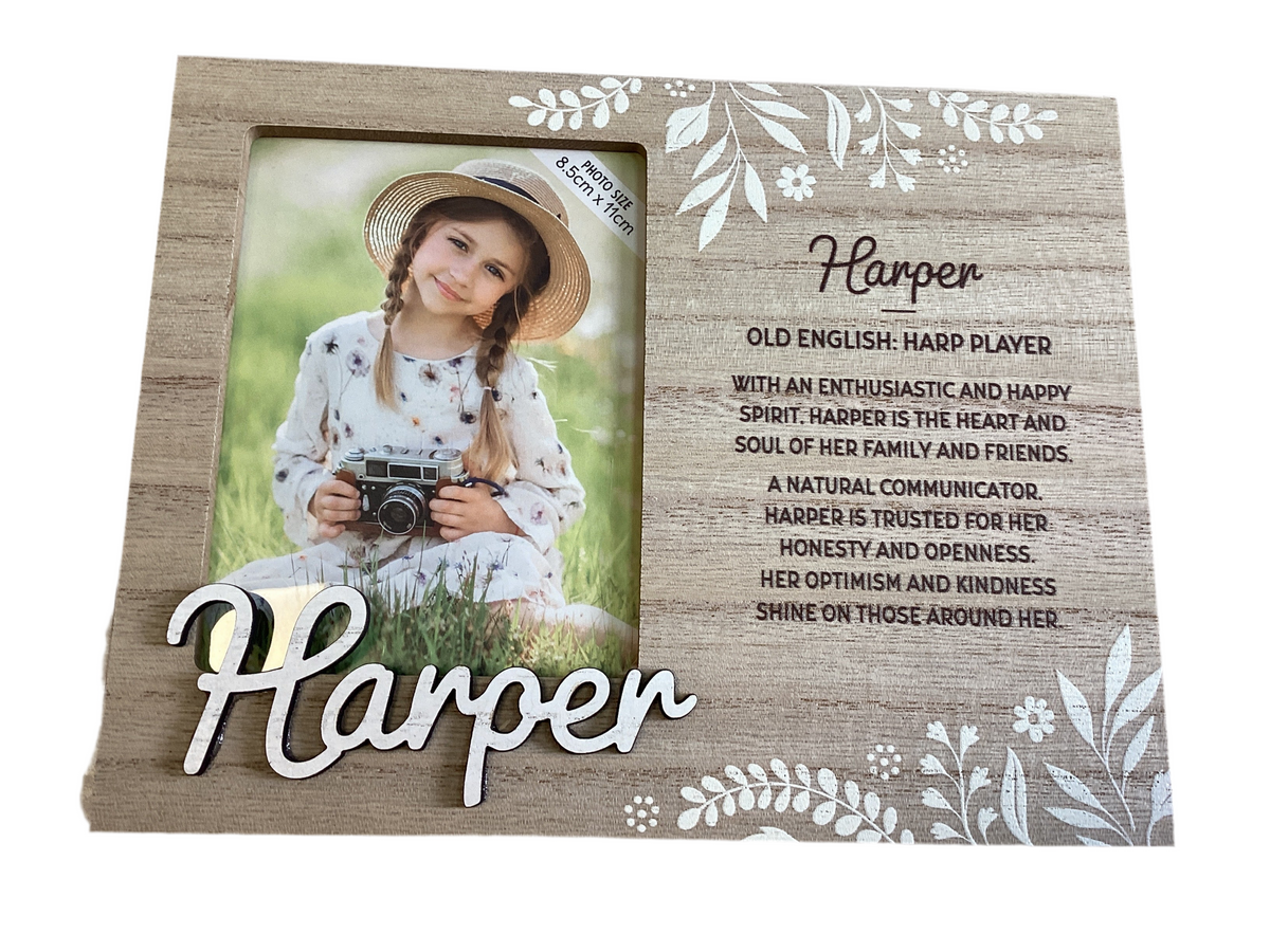 Harper  - Personalised Kids  Picture Frame