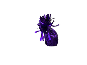 Purple Foil Balloon Weight