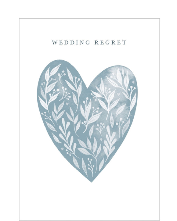 Wedding Regret - RSVP card