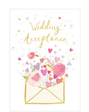 Wedding Acceptance card