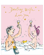 Darling wife - Quentin Blake birthday card