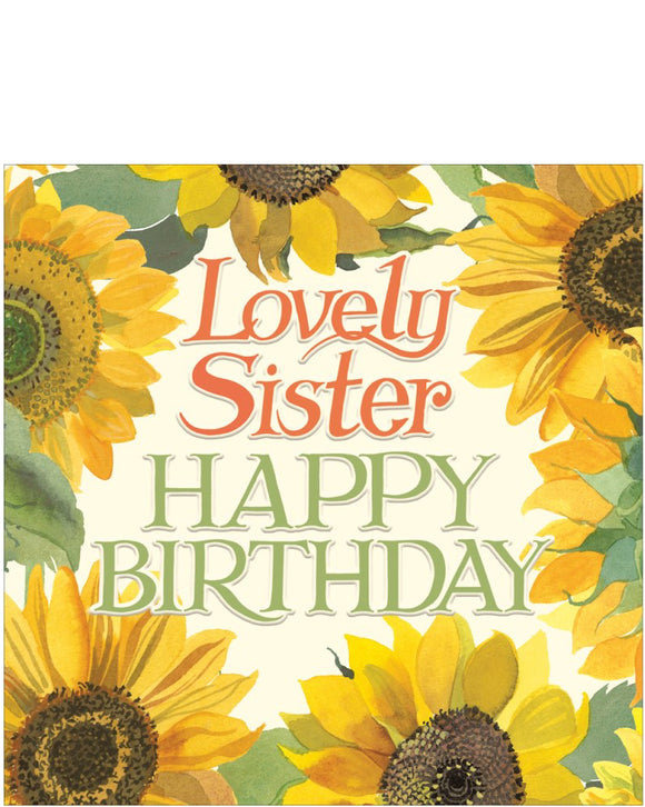 Lovely Sister - Emma Bridgewater Birthday card