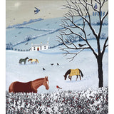 Winter Grazing - Pack of 5 charity Christmas cards