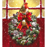 Festive Visitor - Pack of 5 charity Christmas cards