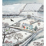 Christmas cottages - Pack of 5 charity Christmas cards